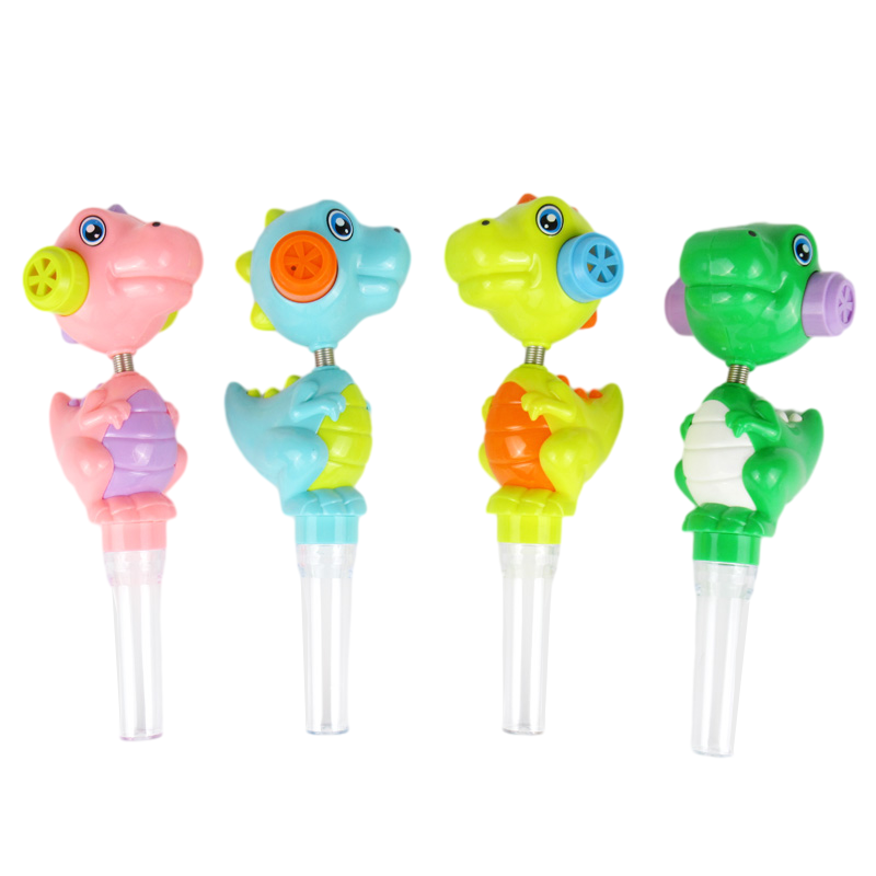 candy toy shaking dino